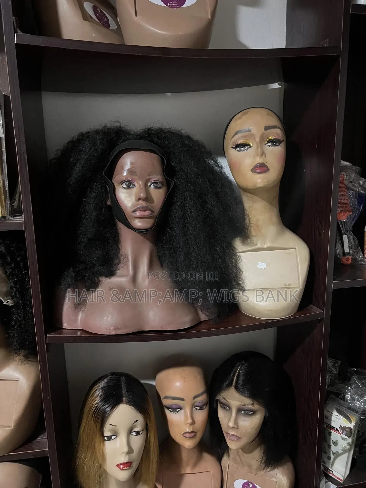 Used Mannequin Head for or Wig Orgele Display