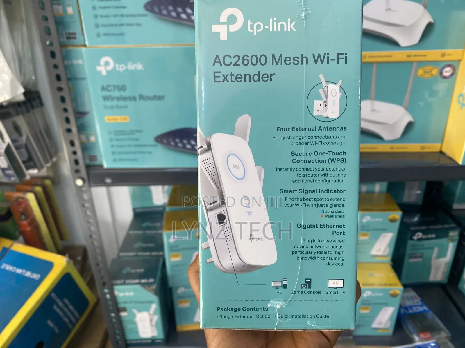 Tp-Link Mesh Wi-Fi Extender Ac2600 Dual Band Re650