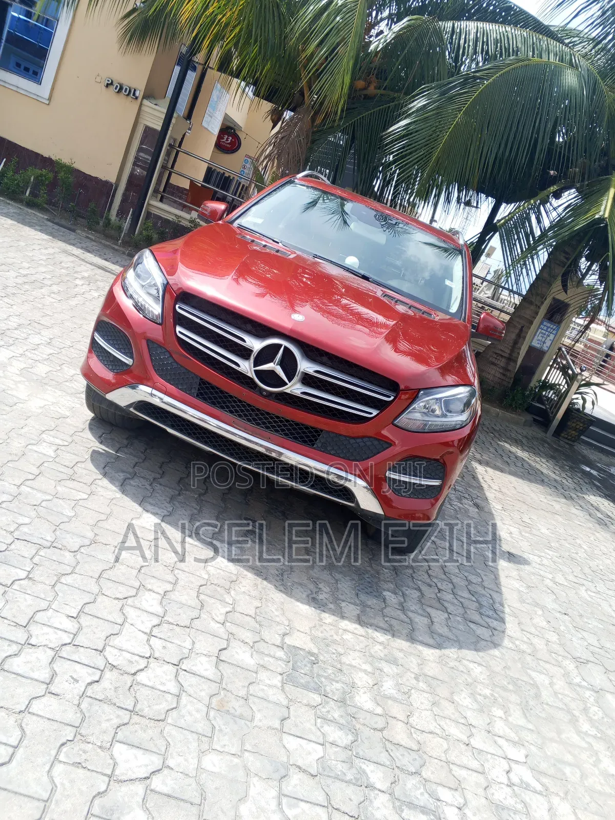 Mercedes-Benz GLE-Class 2016 Red