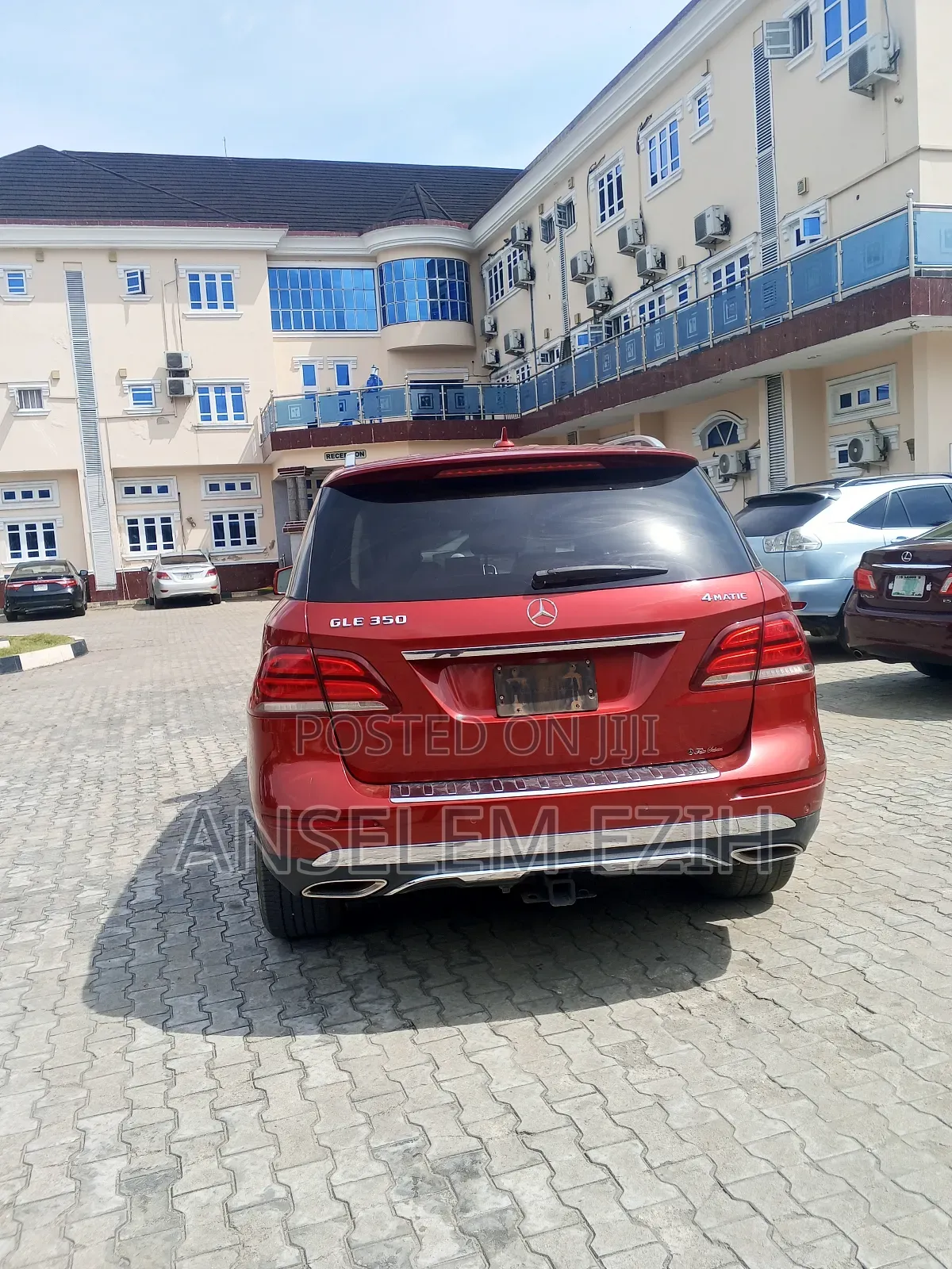 Mercedes-Benz GLE-Class 2016 Red