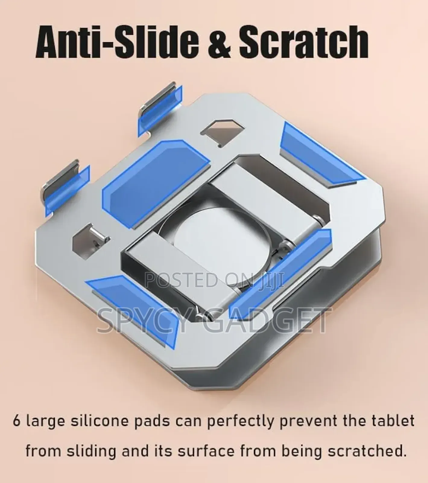 Rotatable Adjustable Mobile Phone Tablet Metal Holder Stand