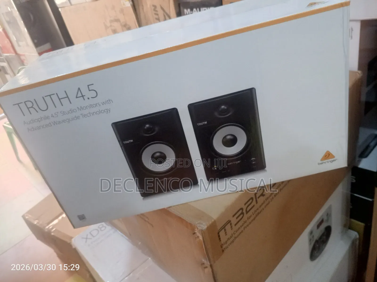 Behringer Studio Monitor Truth 4.5 With Advanced Waveguide Technology