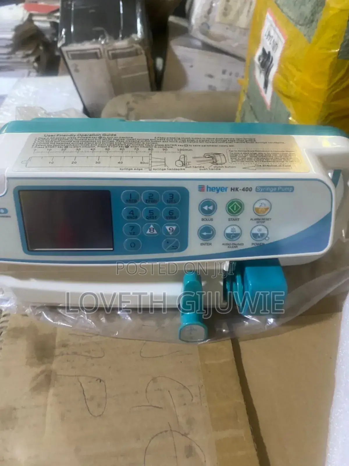 Heyer Syringe Pump