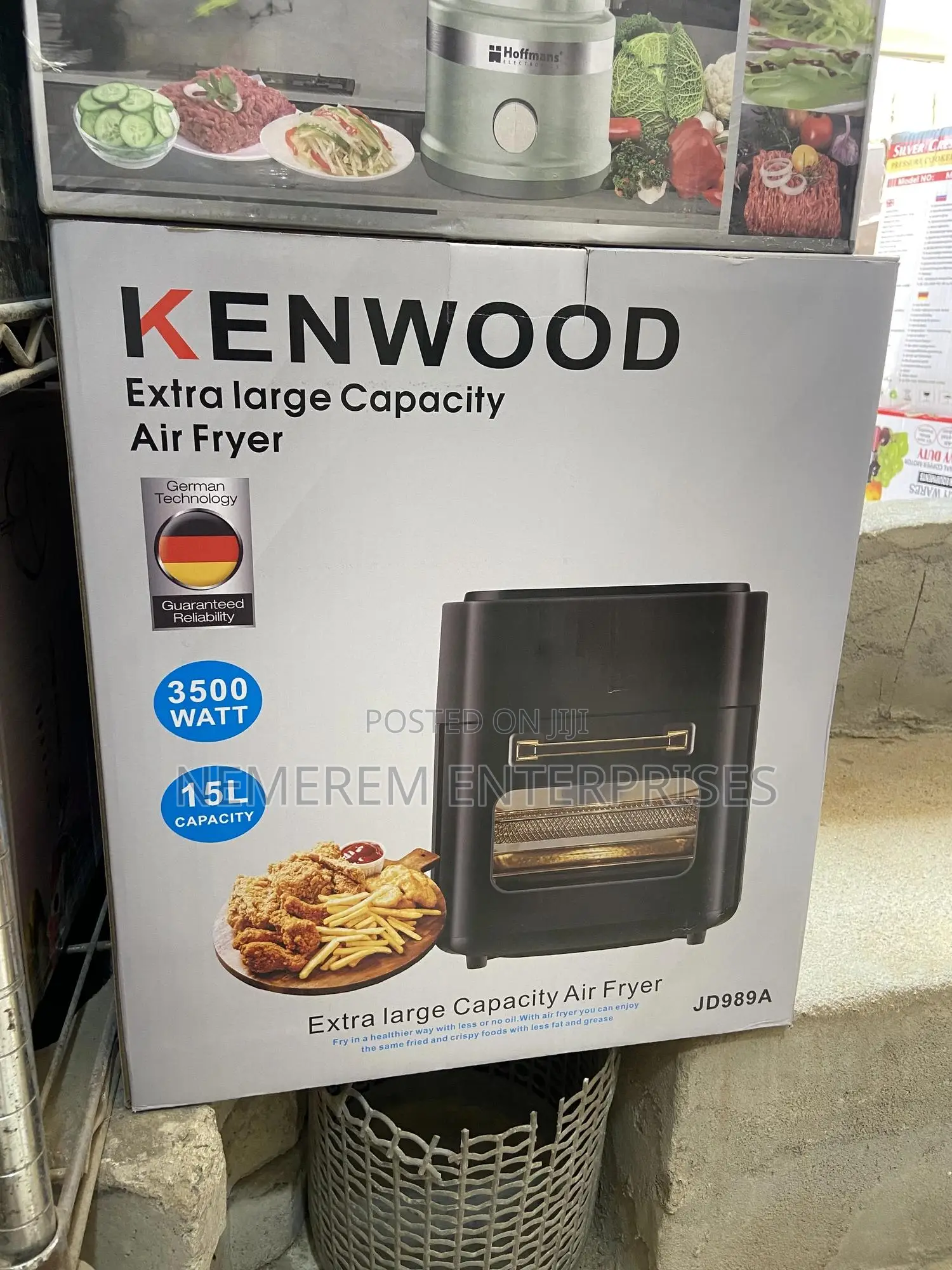 Kenwood 15l Extra Large Capacity Air Fryer - 3500w
