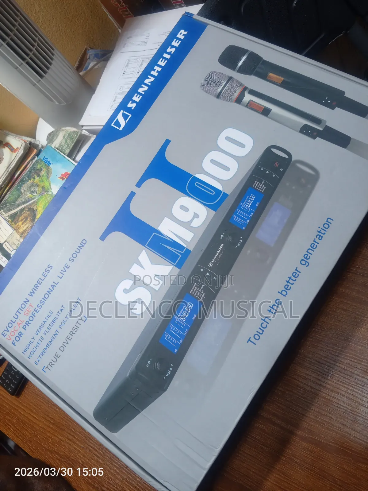 Sennheiser Skm9000 New Evolution Professional Wireless Microphone