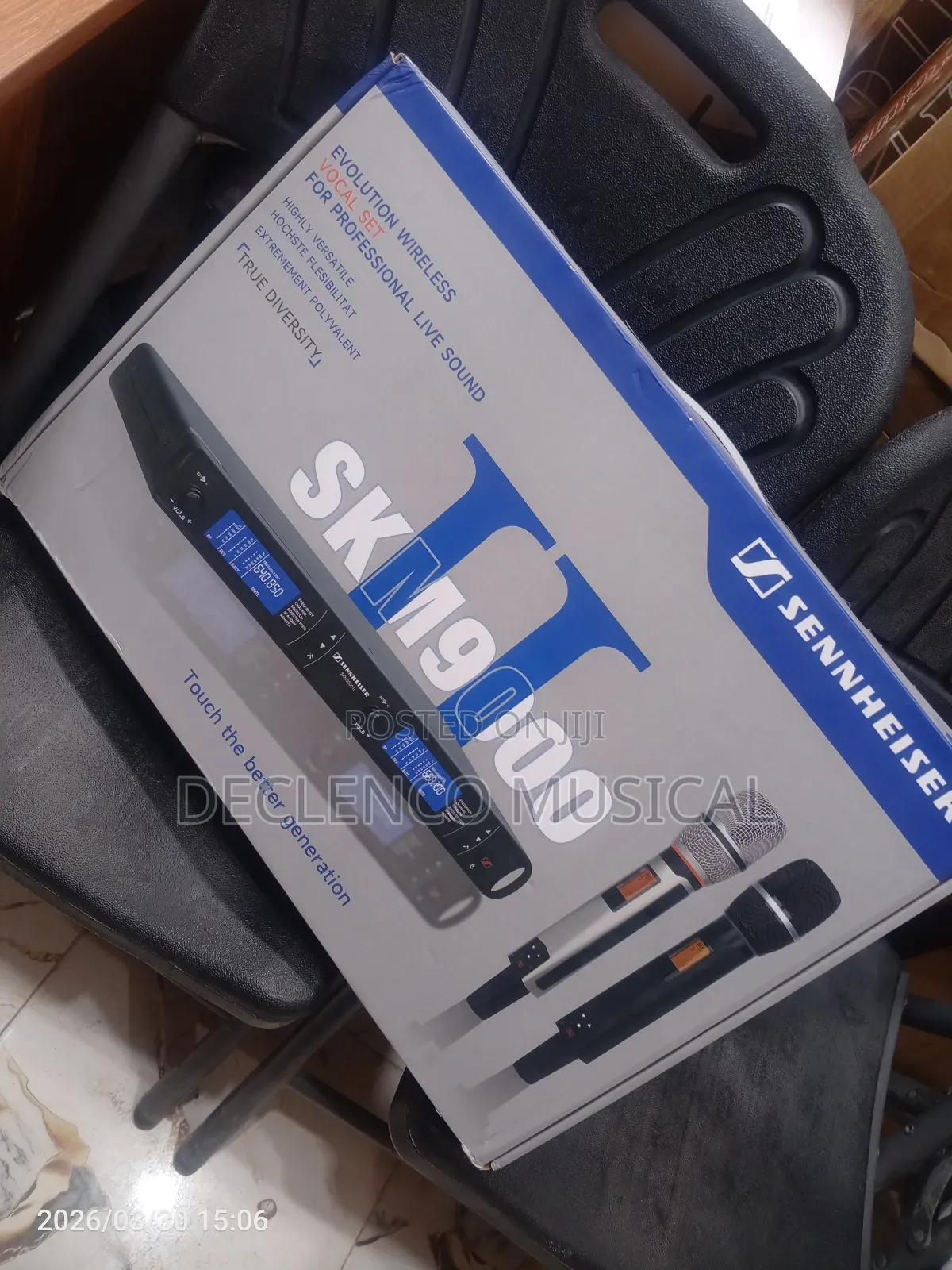 Sennheiser Skm9000 New Evolution Professional Wireless Microphone