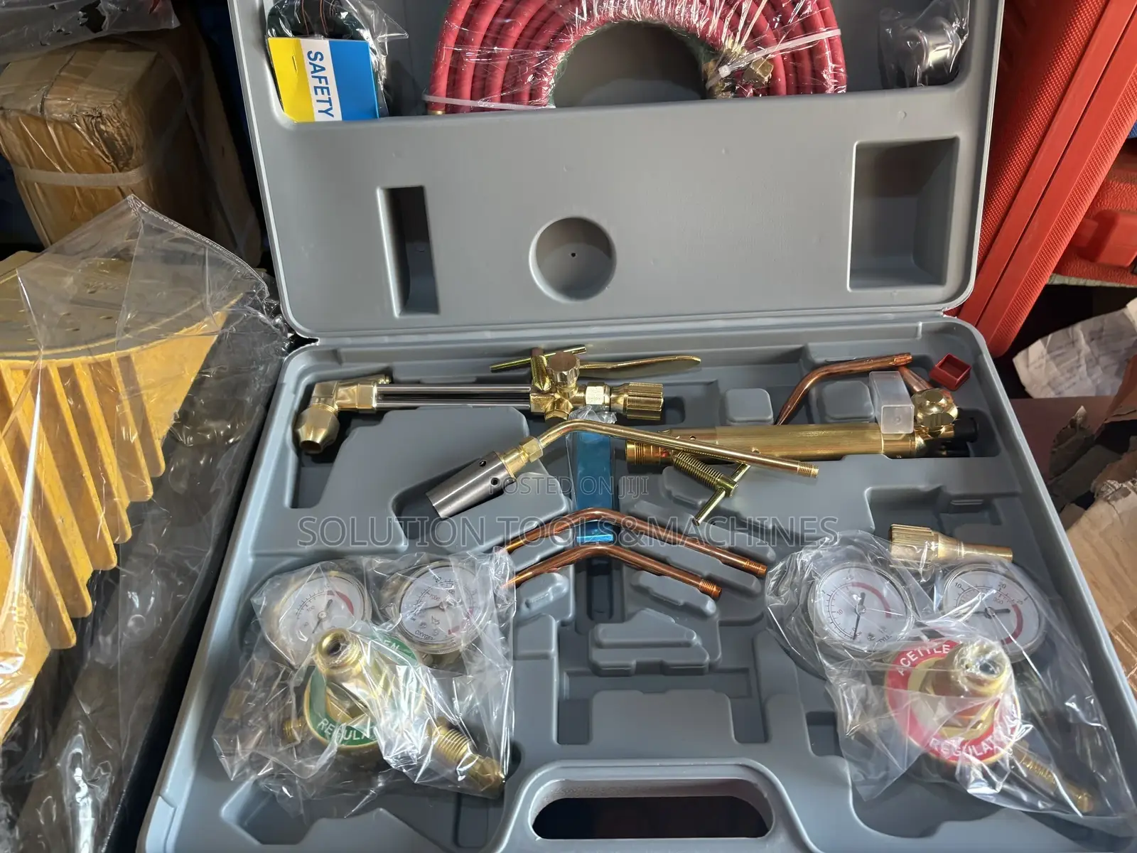 Portable Oxy-Acetylene Welding and Cutting Torch Kit