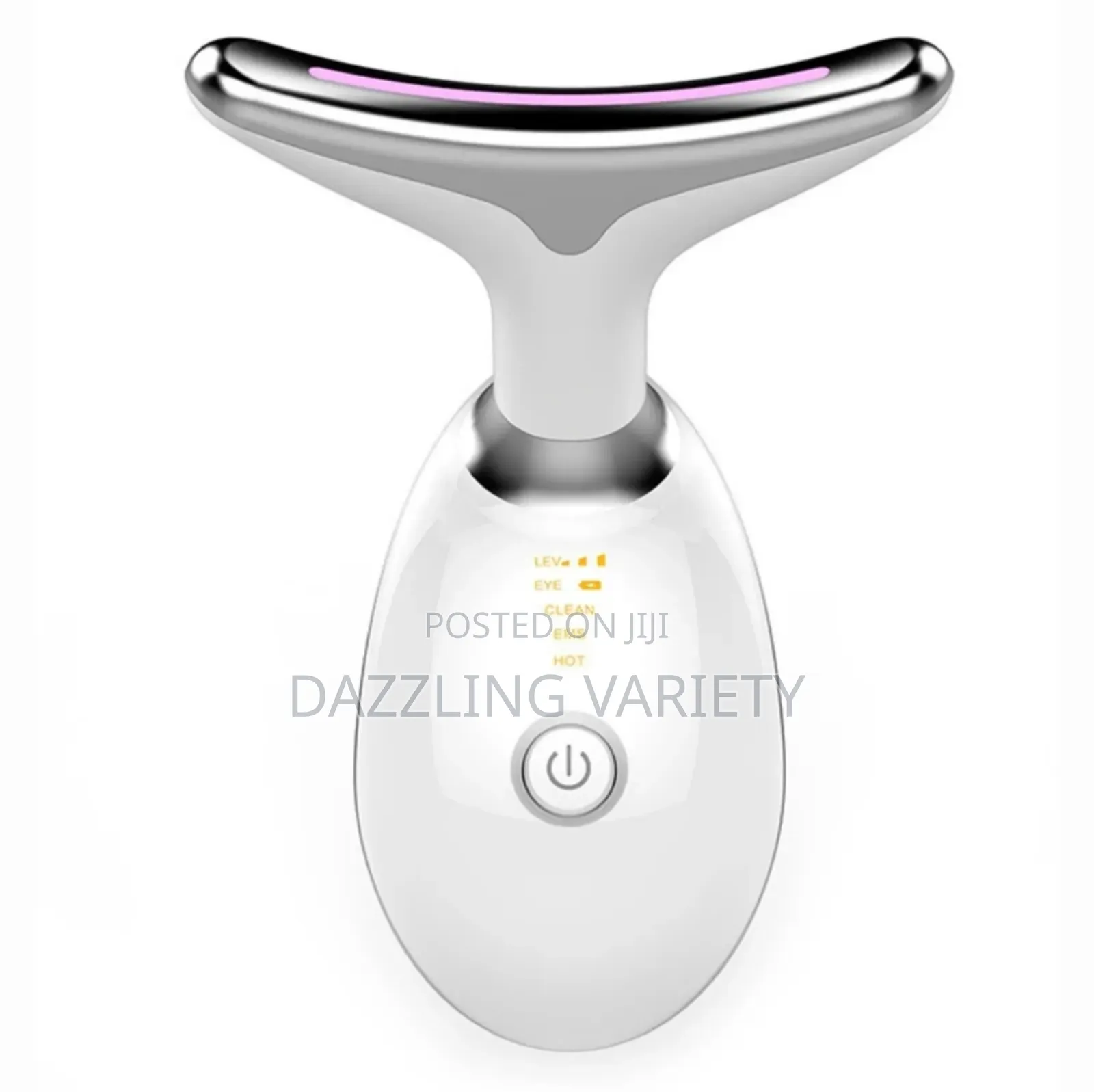 Rechargeable Multifunctional Uv Anti Wrinkle Face Neck Massager
