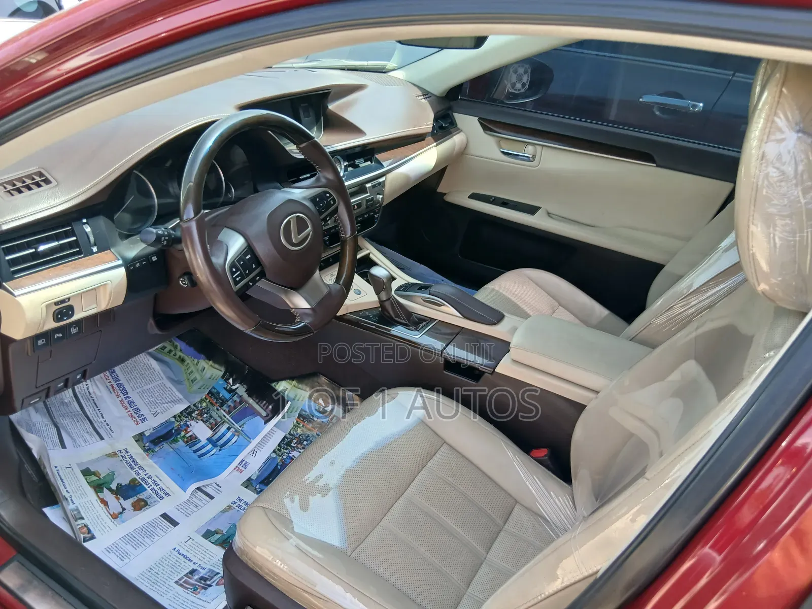 Lexus ES 350 FWD 2016 Red
