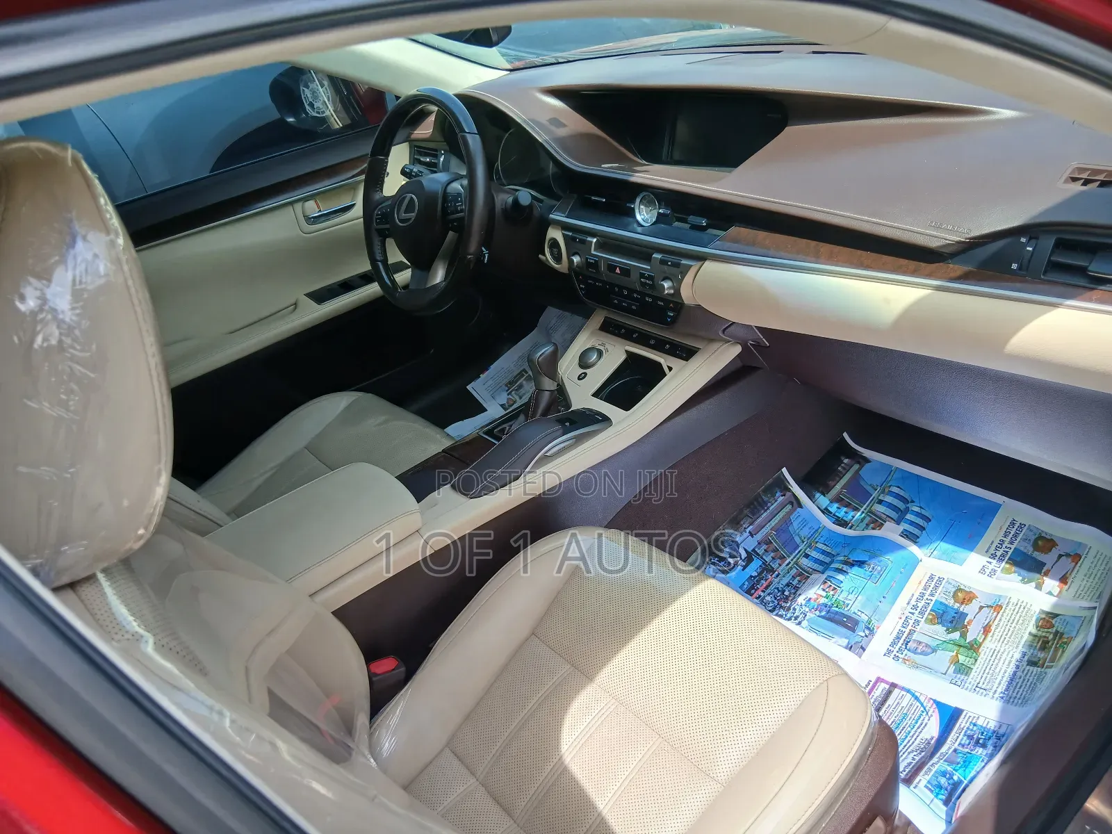 Lexus ES 350 FWD 2016 Red
