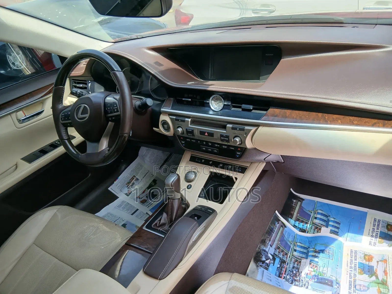 Lexus ES 350 FWD 2016 Red