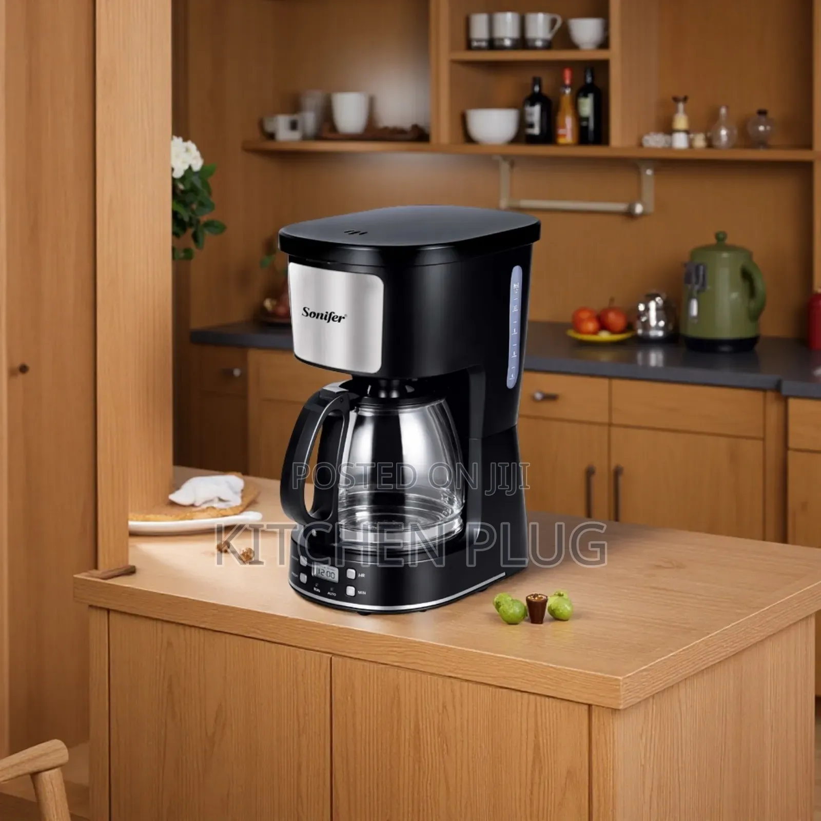Sonifer Sf – 3598 1.5l Programmable Drip Coffee Maker,