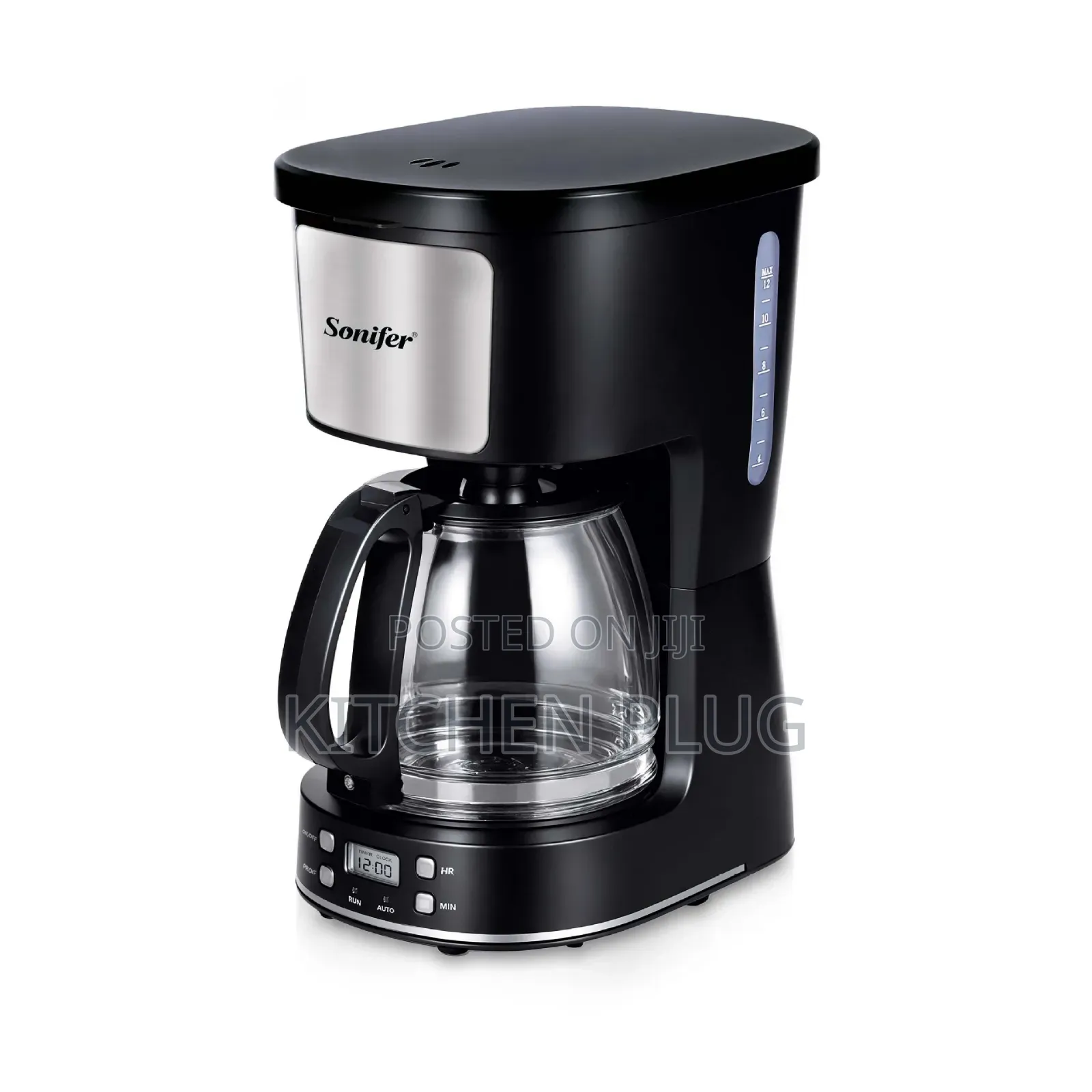 Sonifer Sf – 3598 1.5l Programmable Drip Coffee Maker,