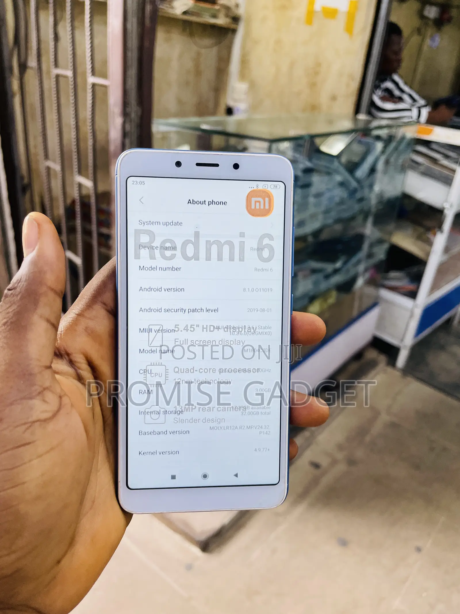 Xiaomi Redmi 6 32 GB Rose Gold