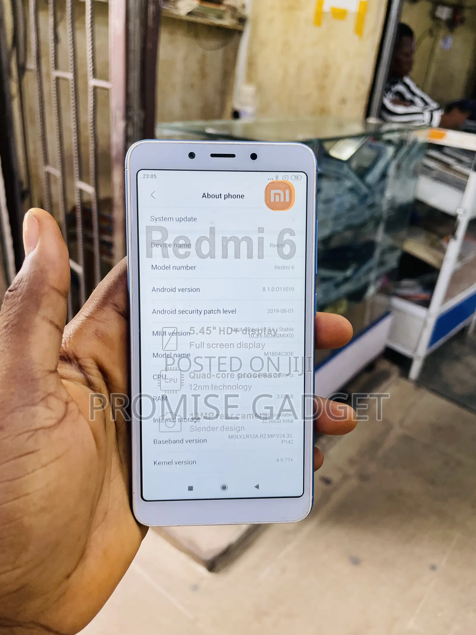 Xiaomi Redmi 6 32 GB Rose Gold