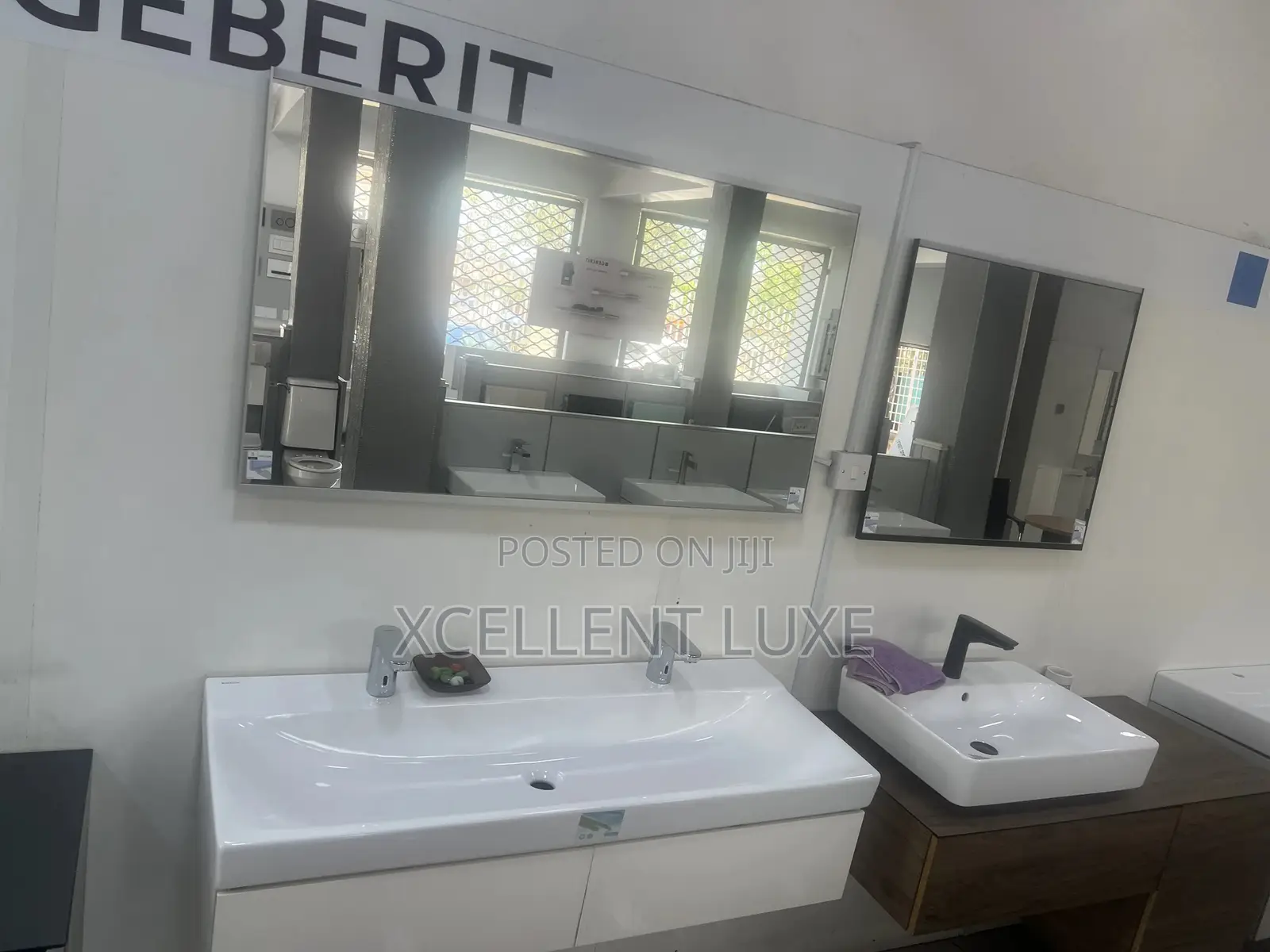 Geberit Executive Cabinet Wash Hand Basin With Mirror