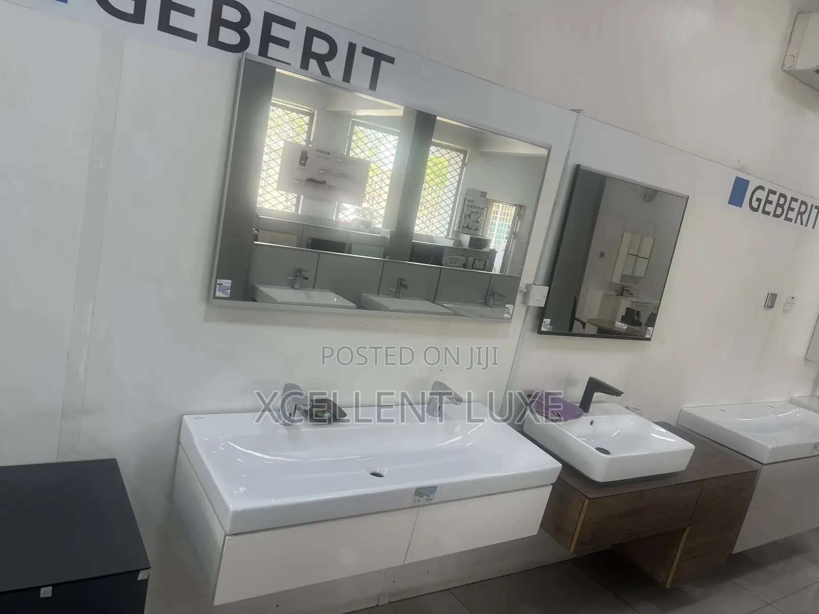 Geberit Executive Cabinet Wash Hand Basin With Mirror