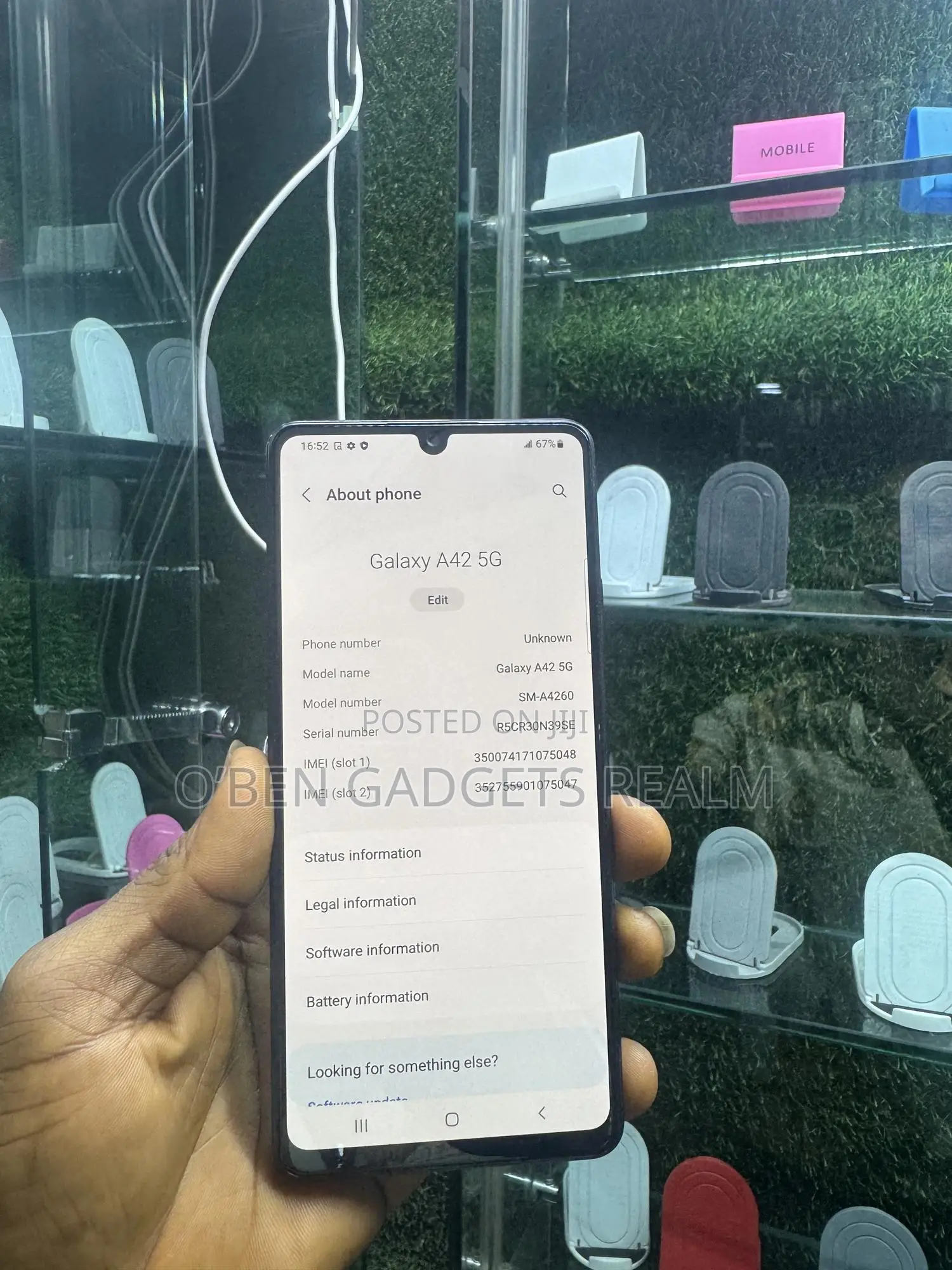 Samsung Galaxy A42 5G 128 GB Black