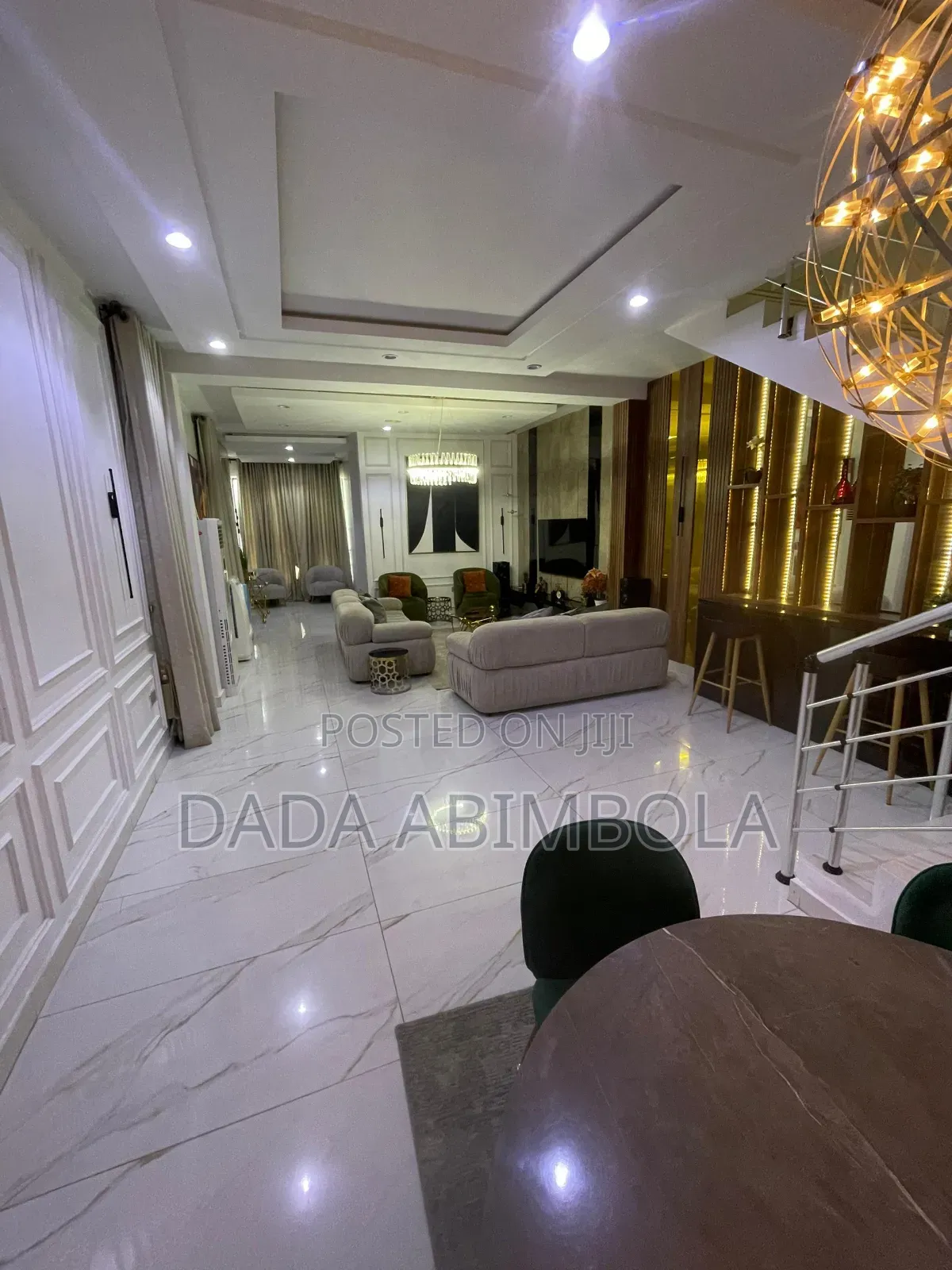 Furnished 5bdrm Duplex in Agungi for rent