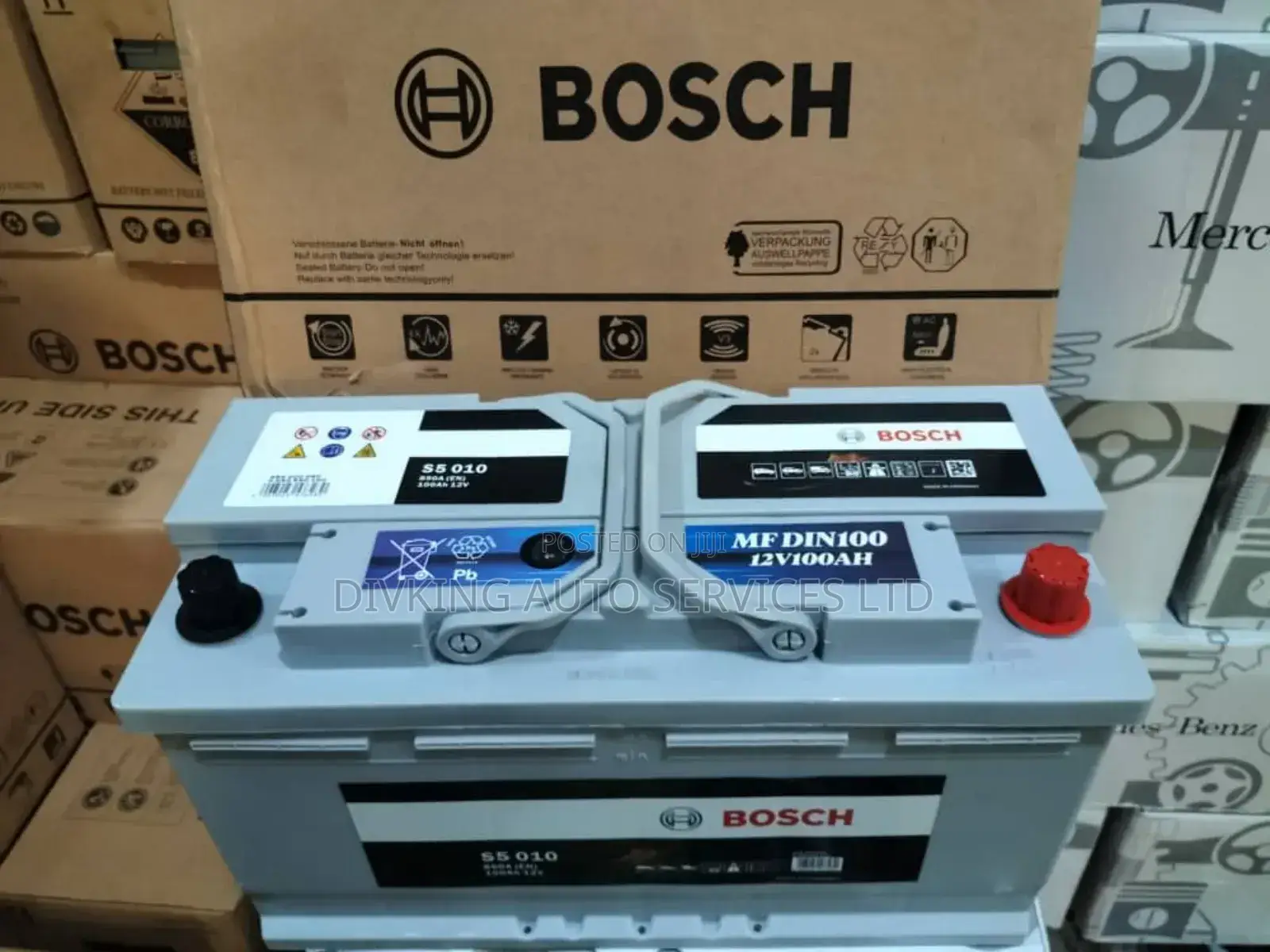 100ahms,Bosch, Mercedes Benz, Bmw, Agm Car Battery,