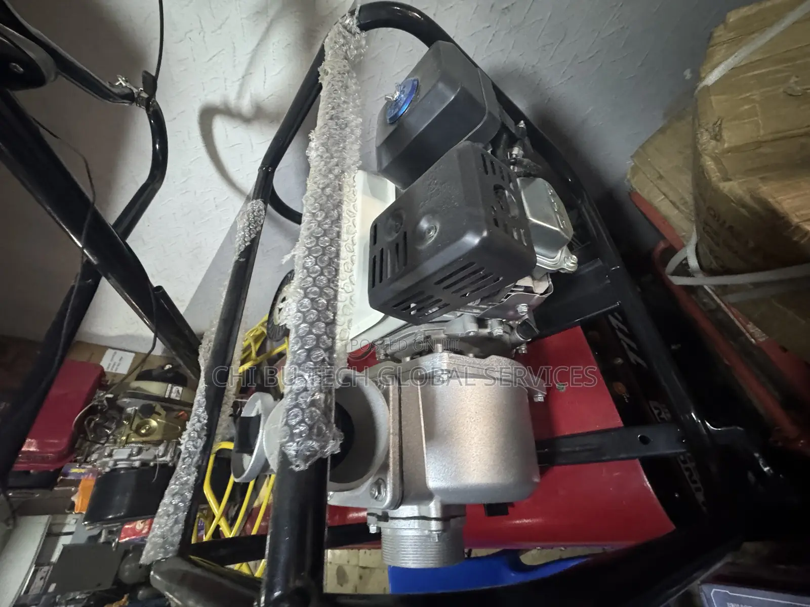 3-Inch Gasoline-Powered Centrifugal Water Pump.