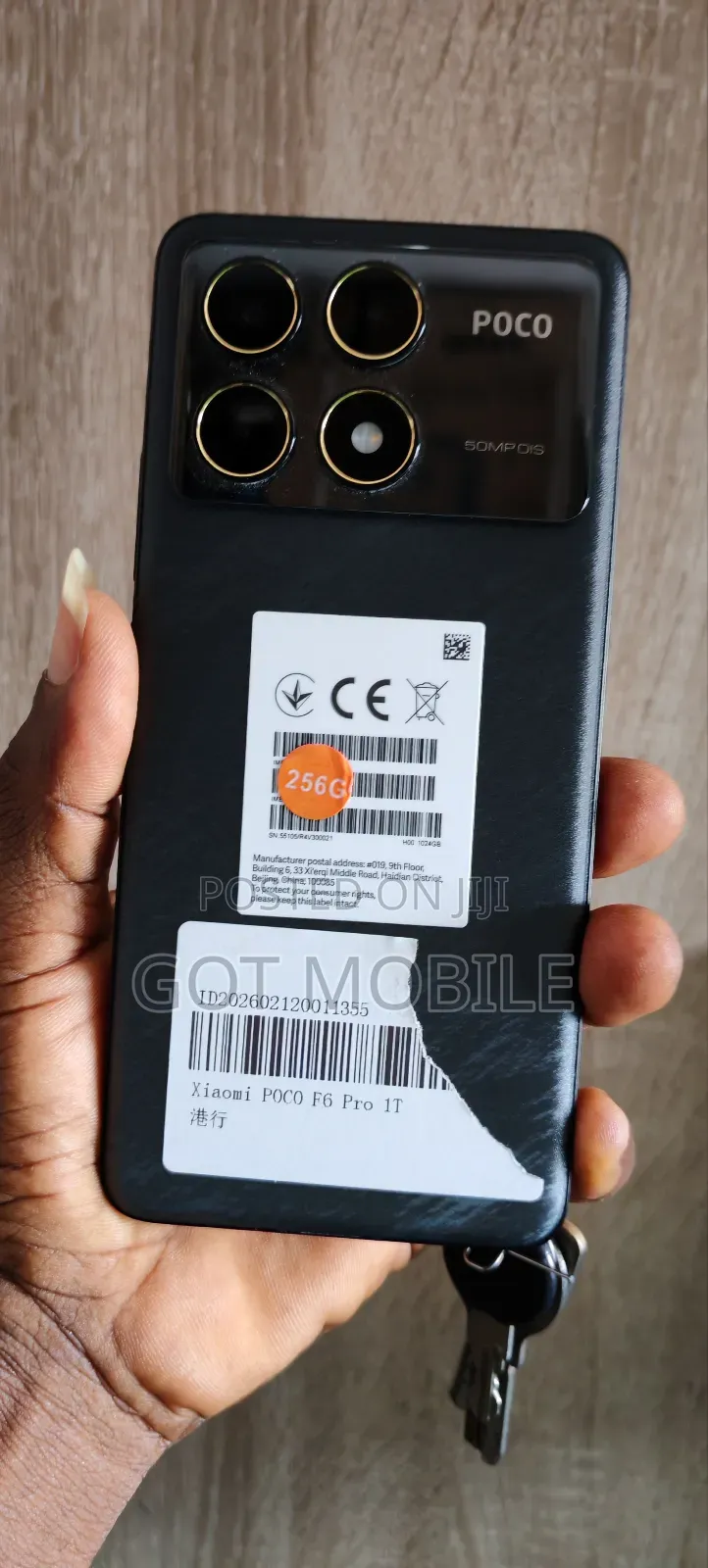 Xiaomi Poco F6 Pro 1 TB Black