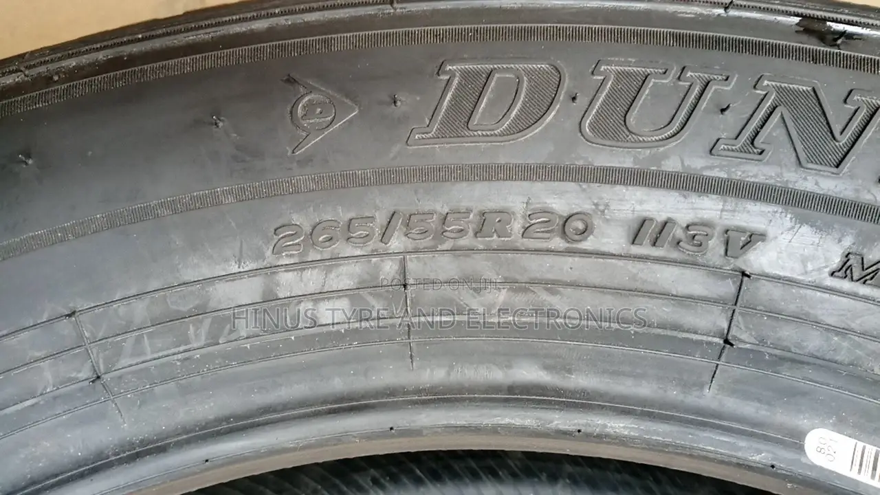 265/55/20 Dunlop Brand