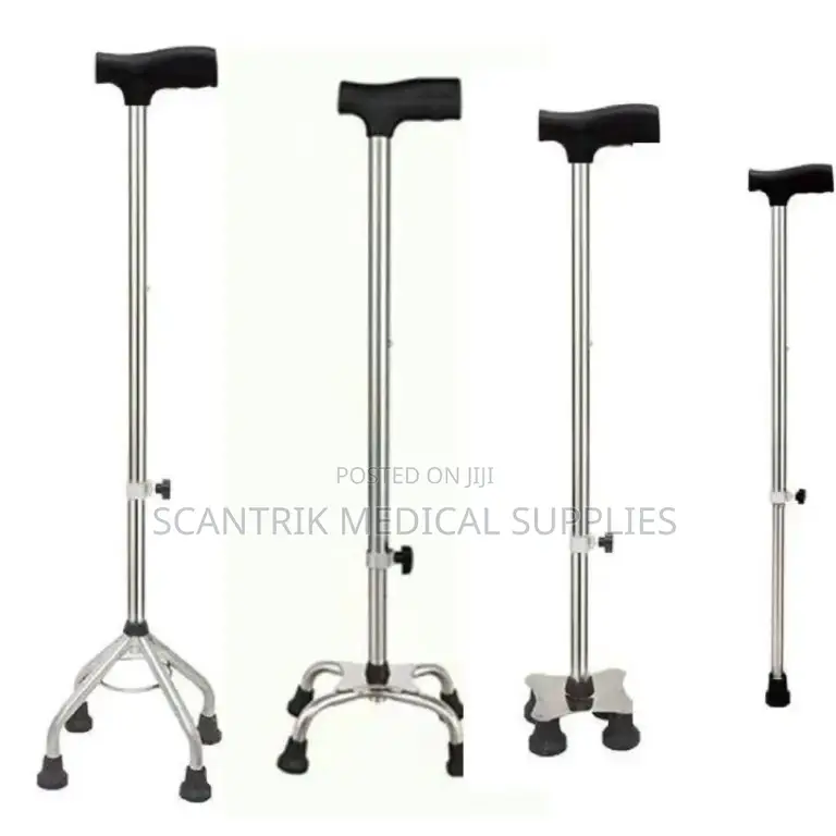 Premium Ergonomic 4-Foot Walking Stick