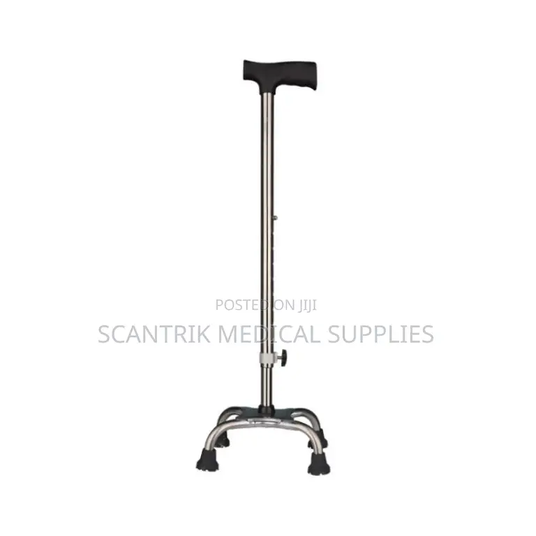 Heavy-Duty Ergonomic 4-Foot Walking Stick