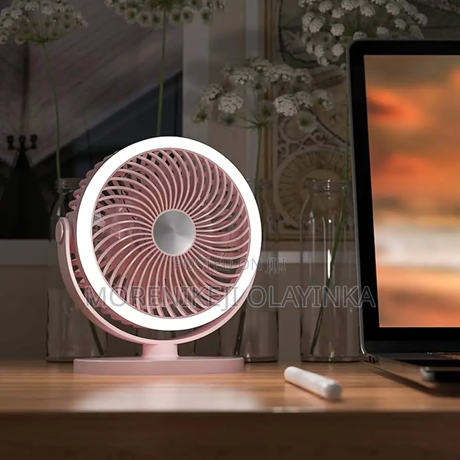 Rechargeable Desktop Fan