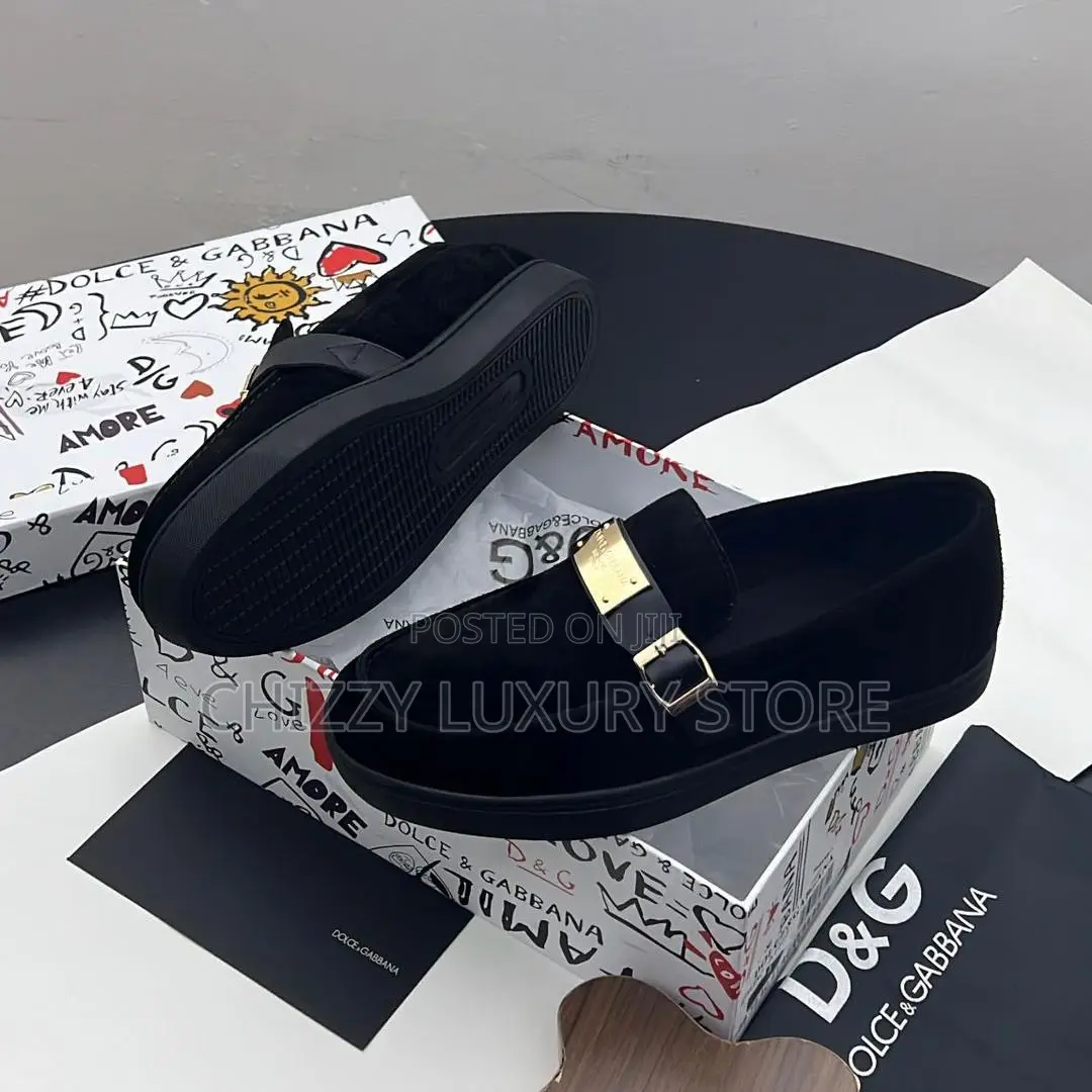 Dolce Gabbana Quality Luxury Men Shoe