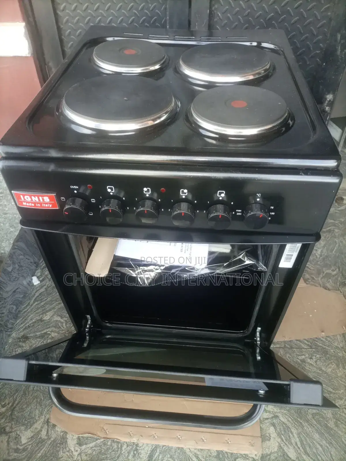 Ignis 4 Burner Electric Cooker and Oven