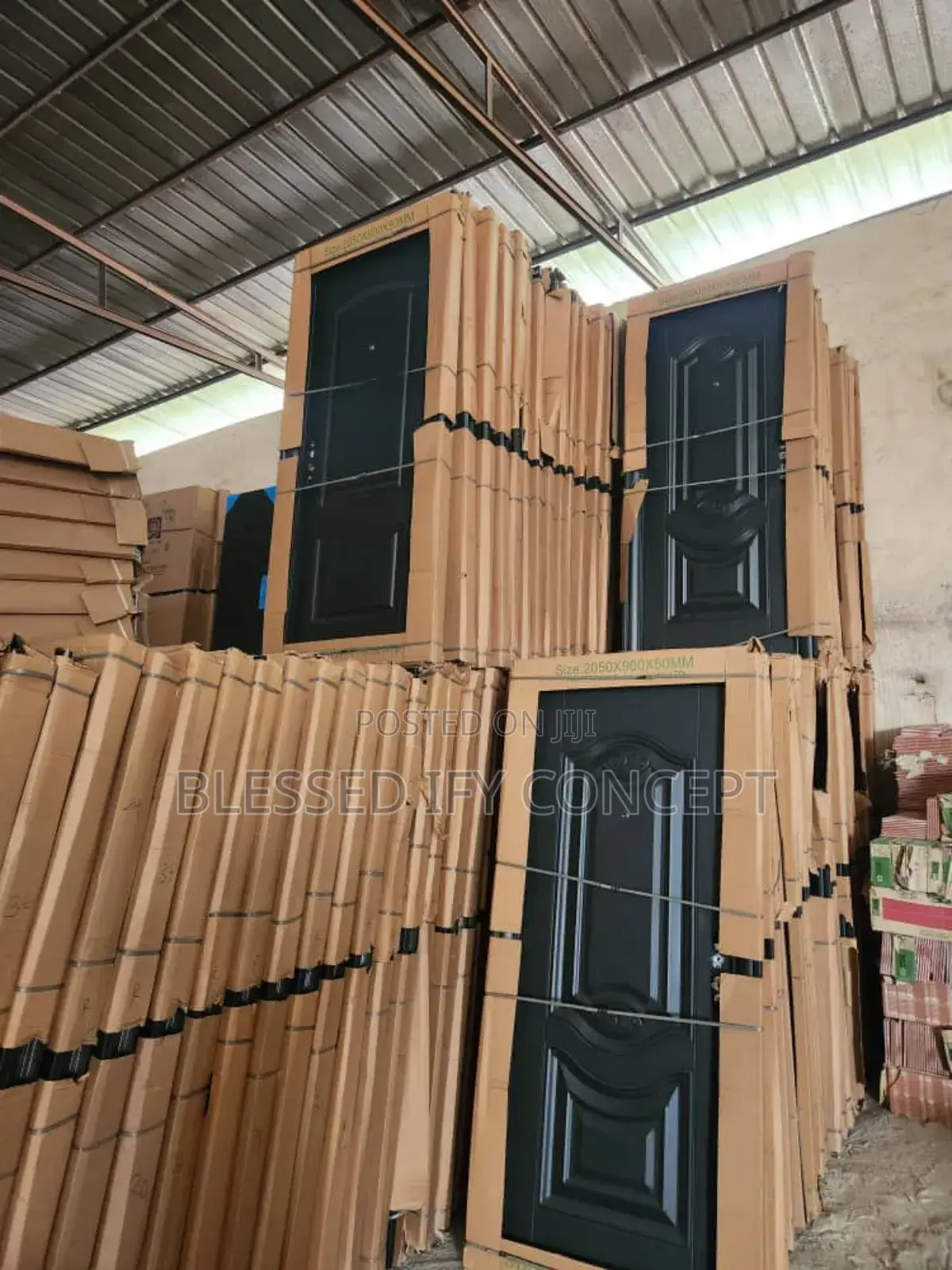 3ft by 7ft Quality Steel China Room Door