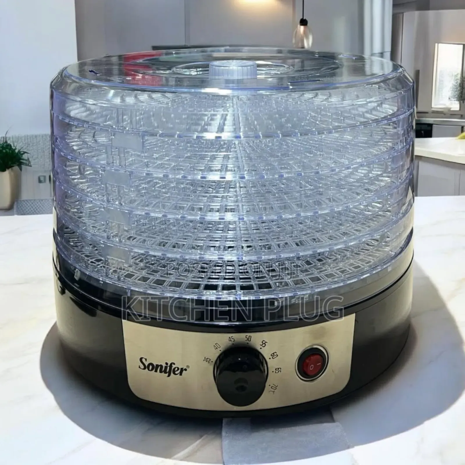 Sonifer Sf-4033 5 Stage Electric Fruit Dryer 250w