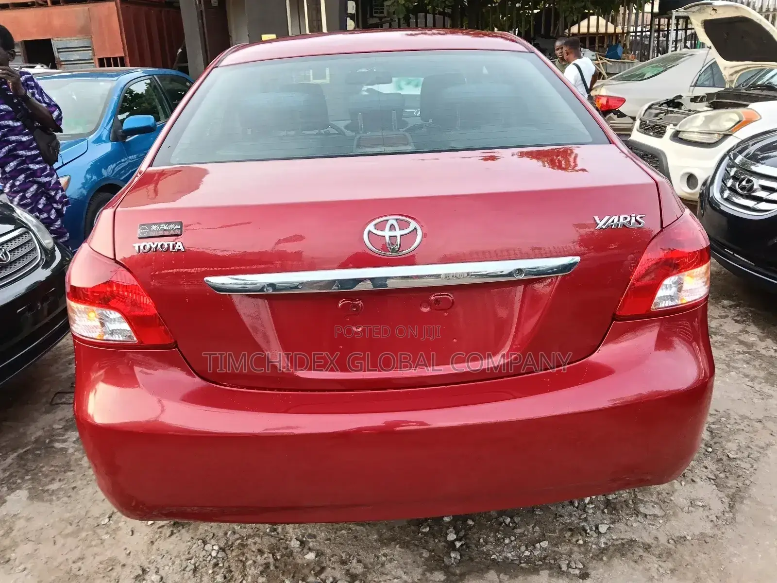 Toyota Yaris 1.5 Automatic 2009 Red