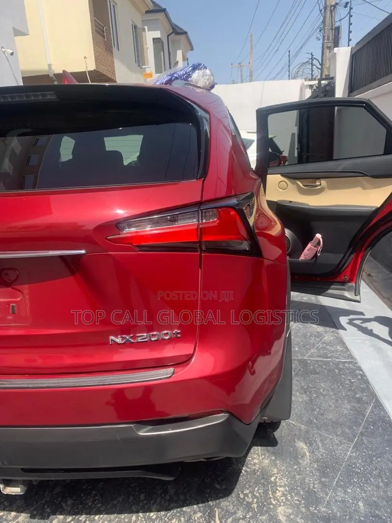 Lexus NX 200t AWD 2015 Red