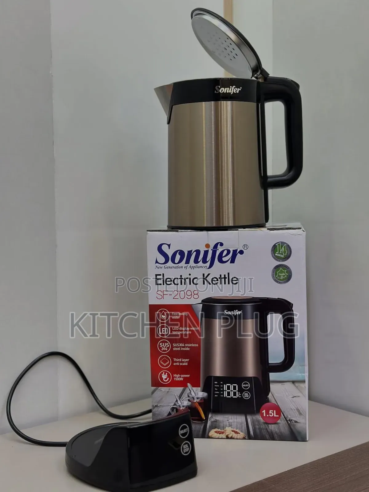 Sonifer Sf-2098 Electric Kettle.