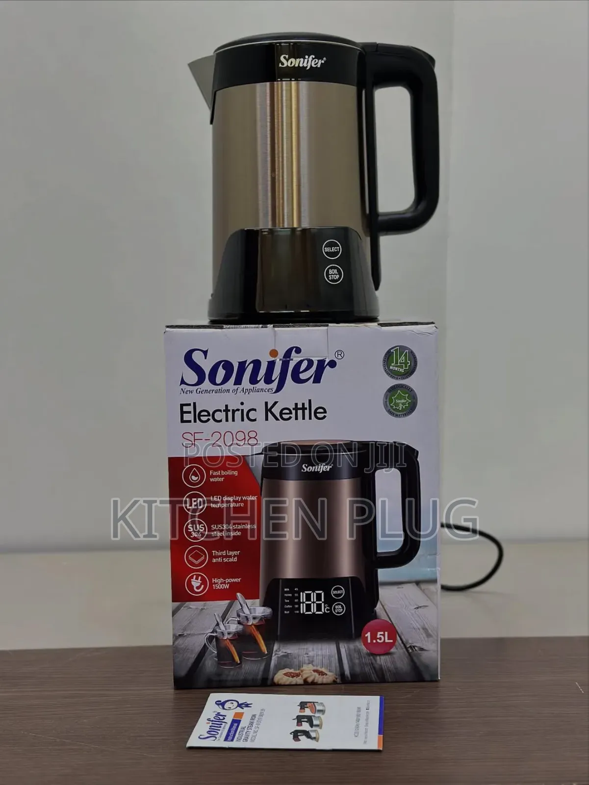 Sonifer Sf-2098 Electric Kettle.