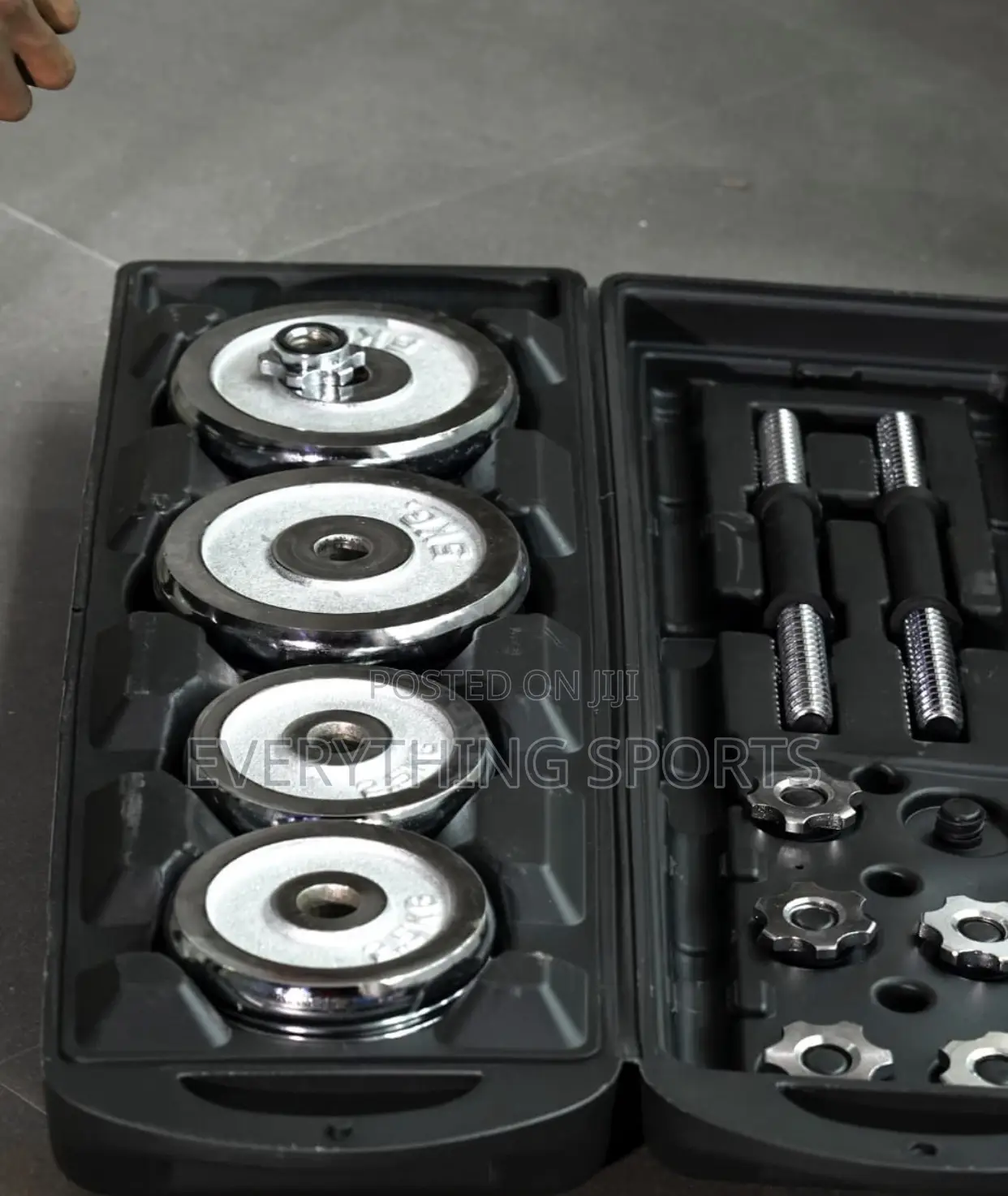 Super 50kg Chome Dumbbell