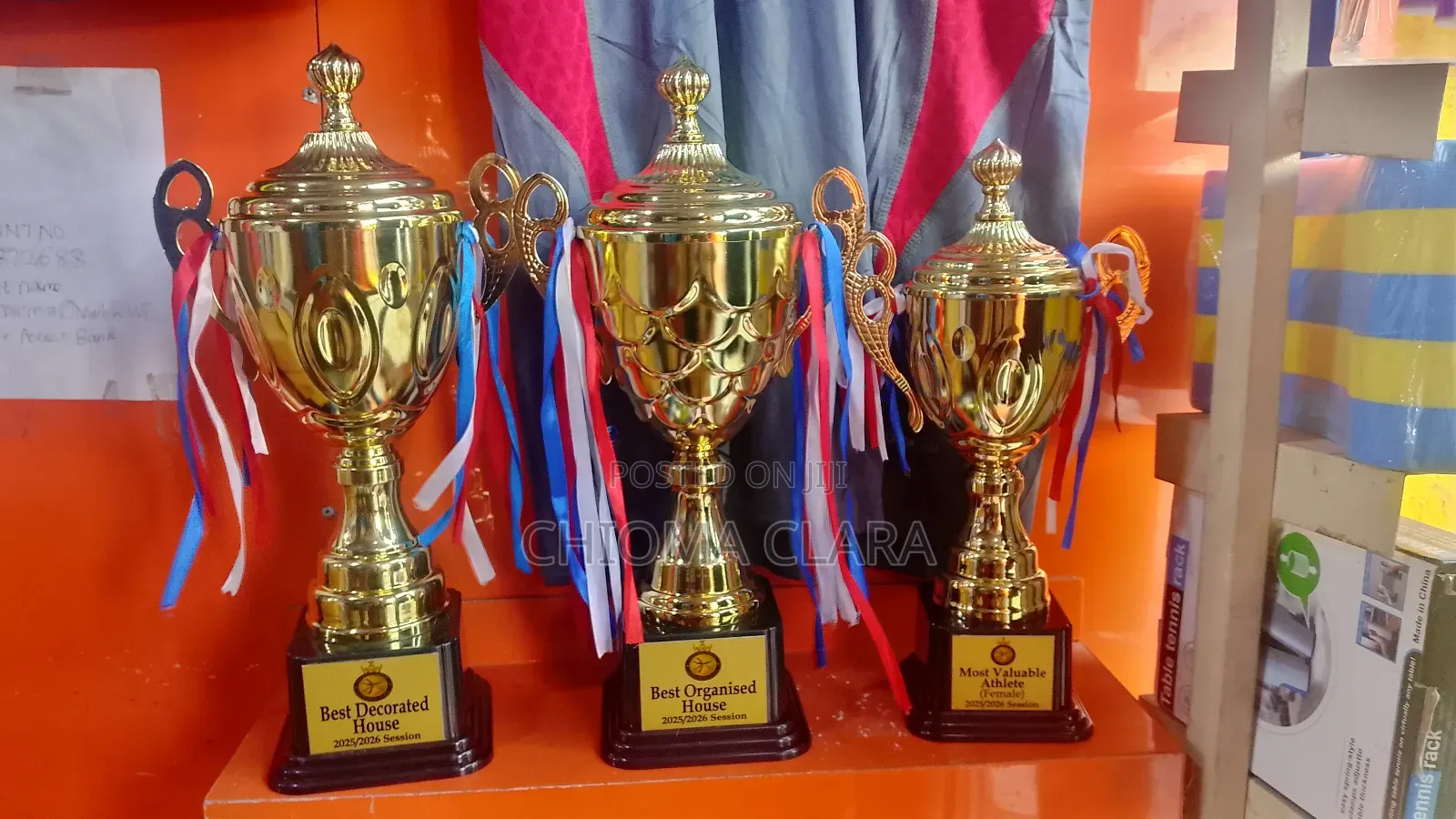 Set of Trophy