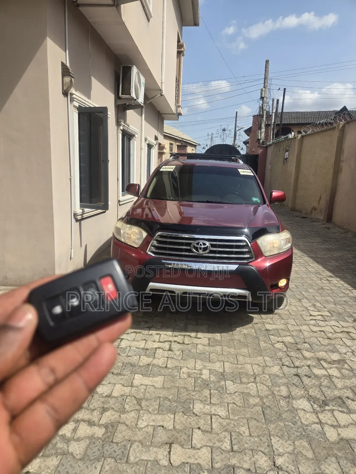 Toyota Highlander Limited 2008 Burgundy