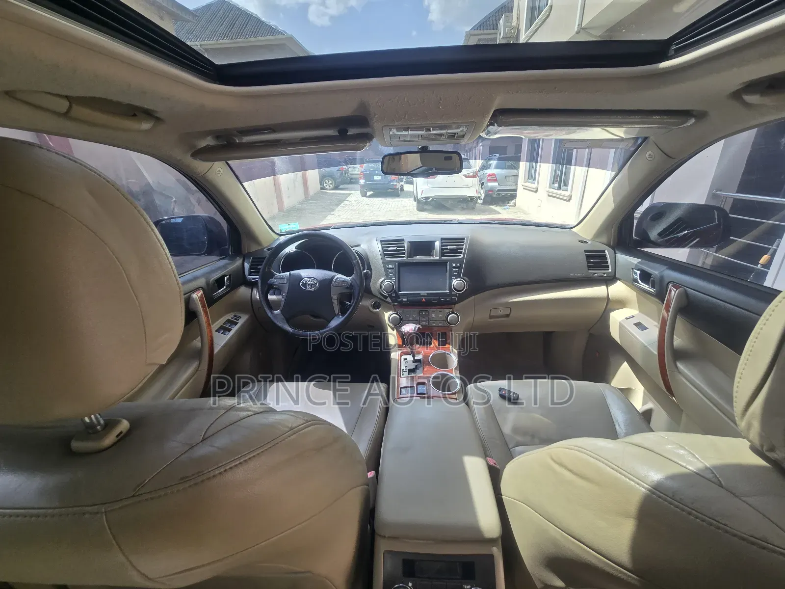 Toyota Highlander Limited 2008 Burgundy