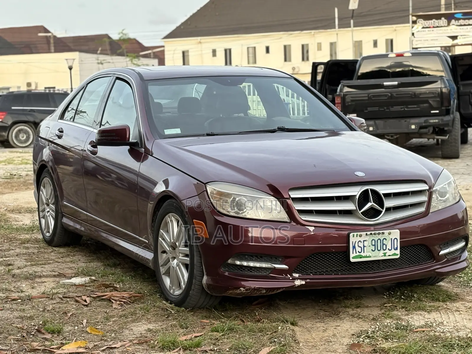 Mercedes-Benz C300 Luxury Sedan AWD (3.0L 6cyl 7A) 2008 Red