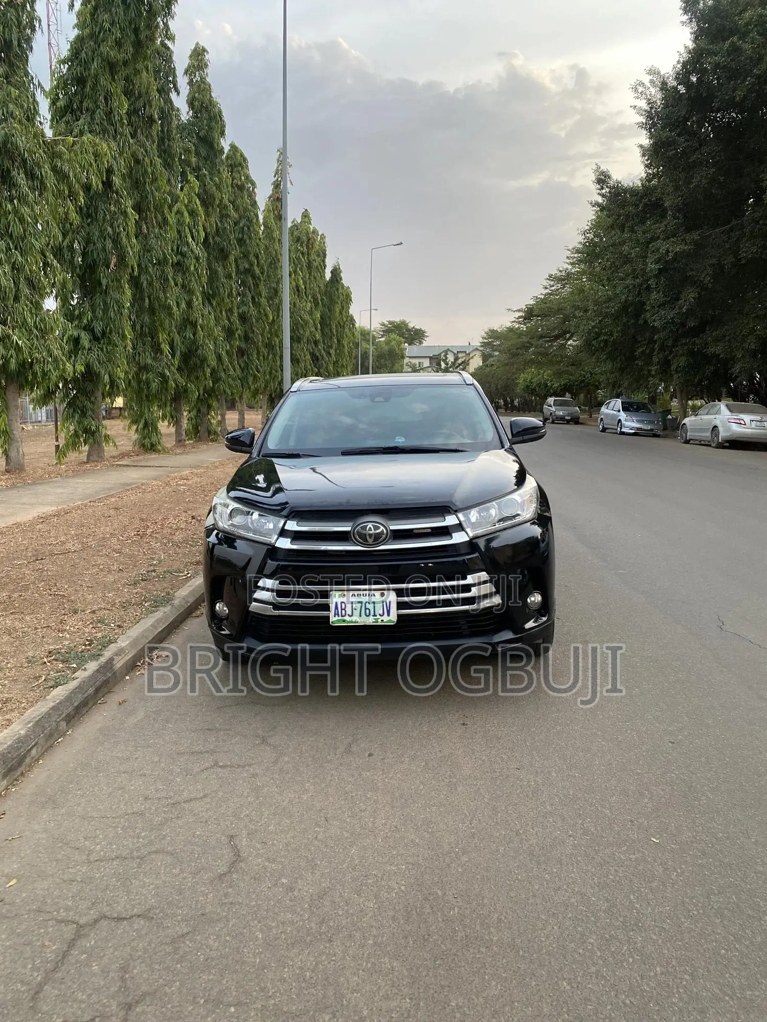 Toyota Highlander Limited Platinum 4x4 V6 (3.5L 6cyl 8A) 2018 Black