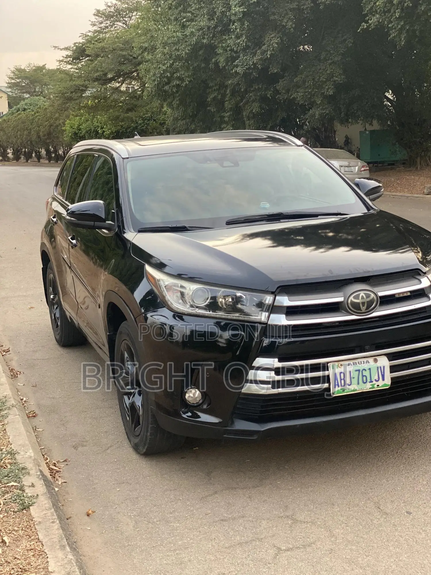 Toyota Highlander Limited Platinum 4x4 V6 (3.5L 6cyl 8A) 2018 Black