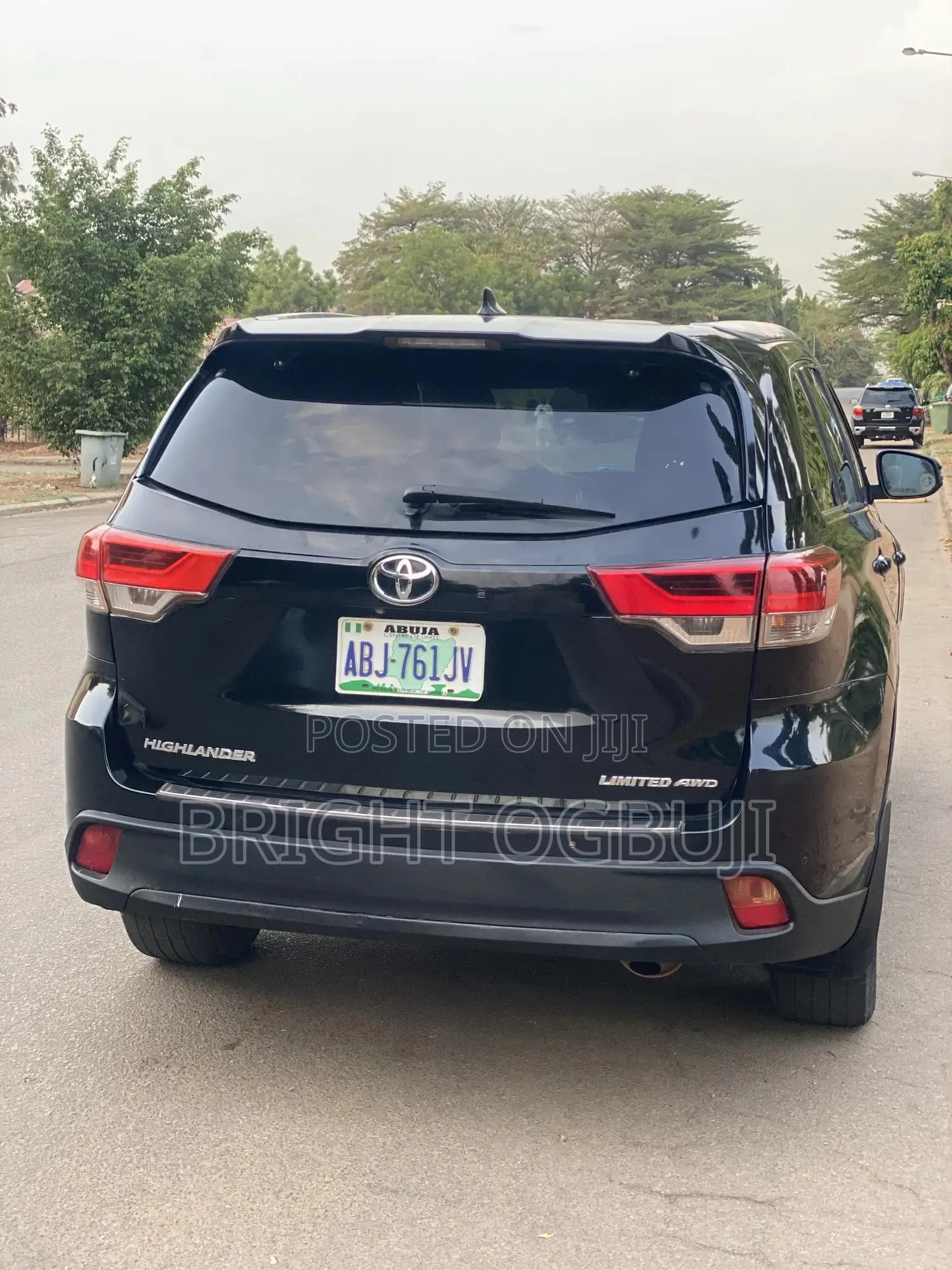 Toyota Highlander Limited Platinum 4x4 V6 (3.5L 6cyl 8A) 2018 Black
