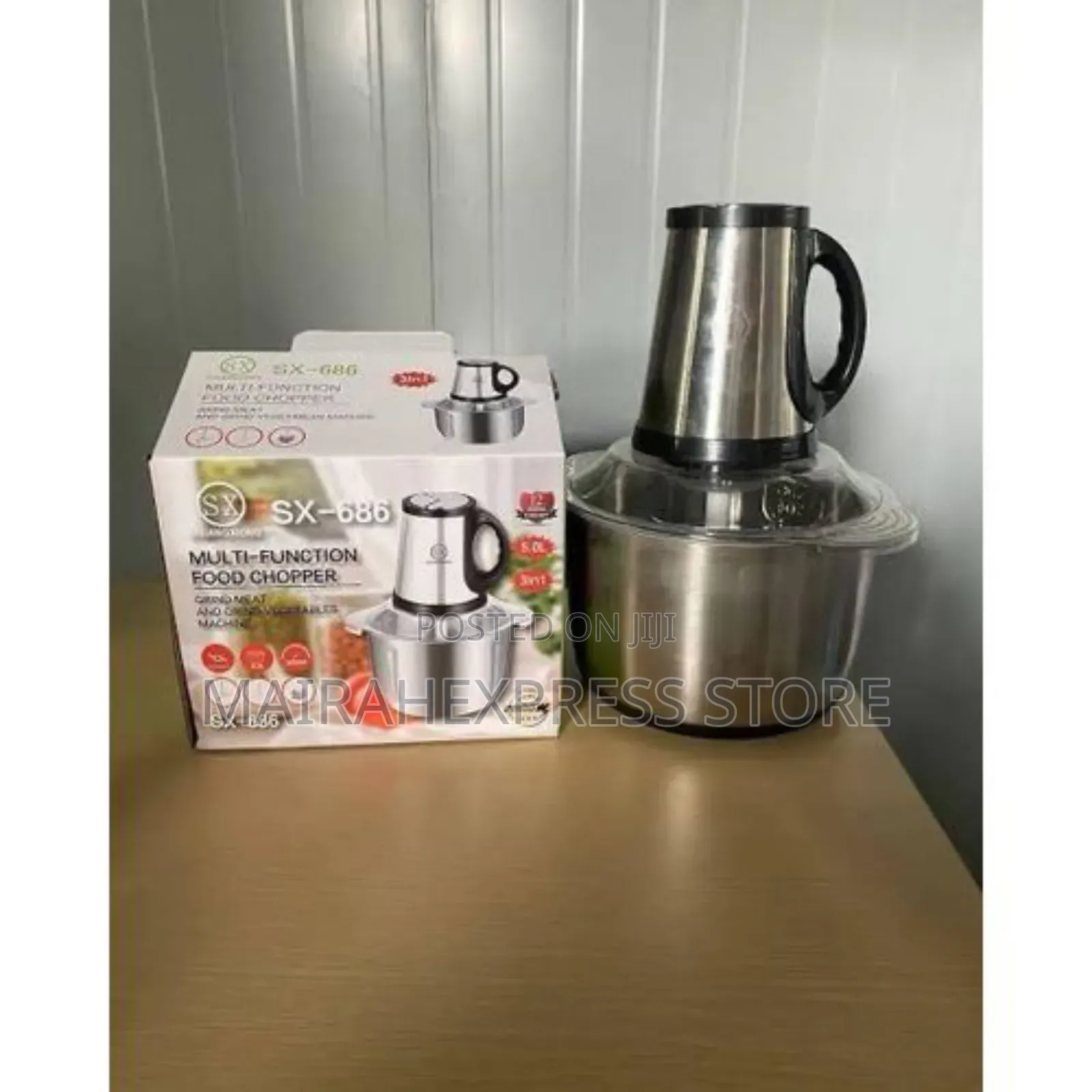 5l 3in1 Sx Multifunctional Yam Pounder/Food Processor
