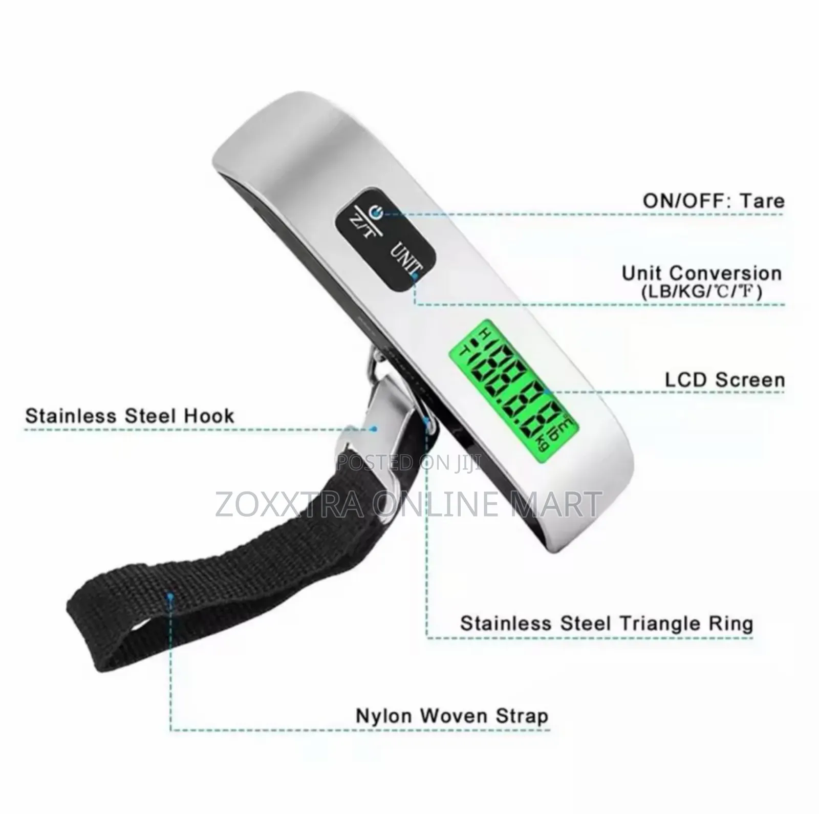 Portable Handheld Luggage Scale