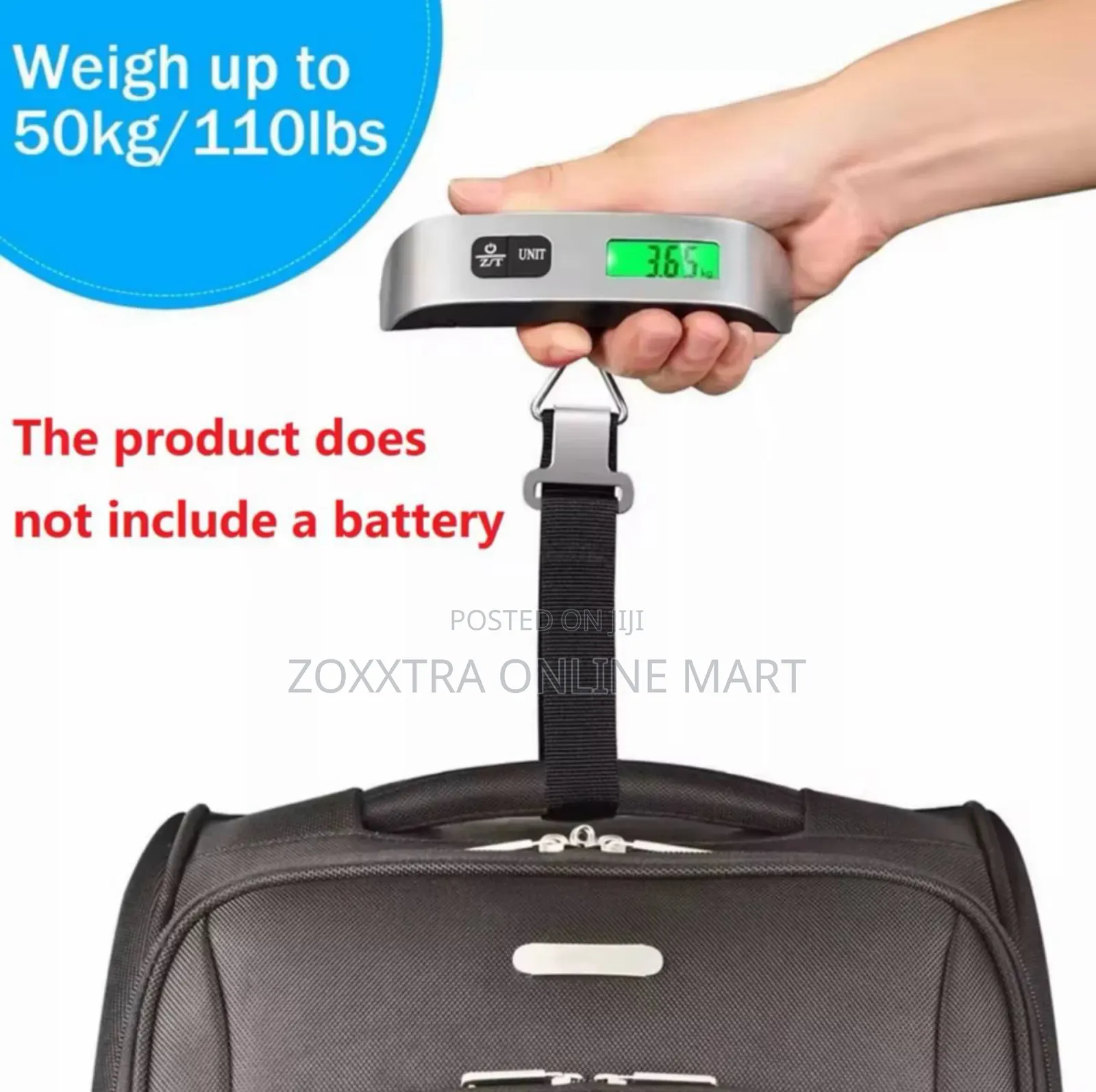 Portable Handheld Luggage Scale
