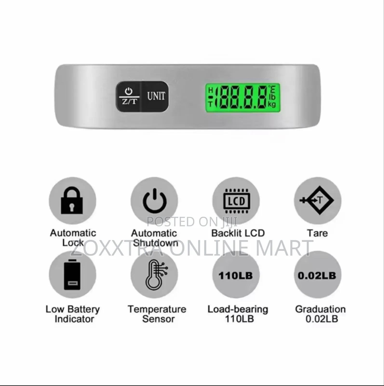 Portable Handheld Luggage Scale